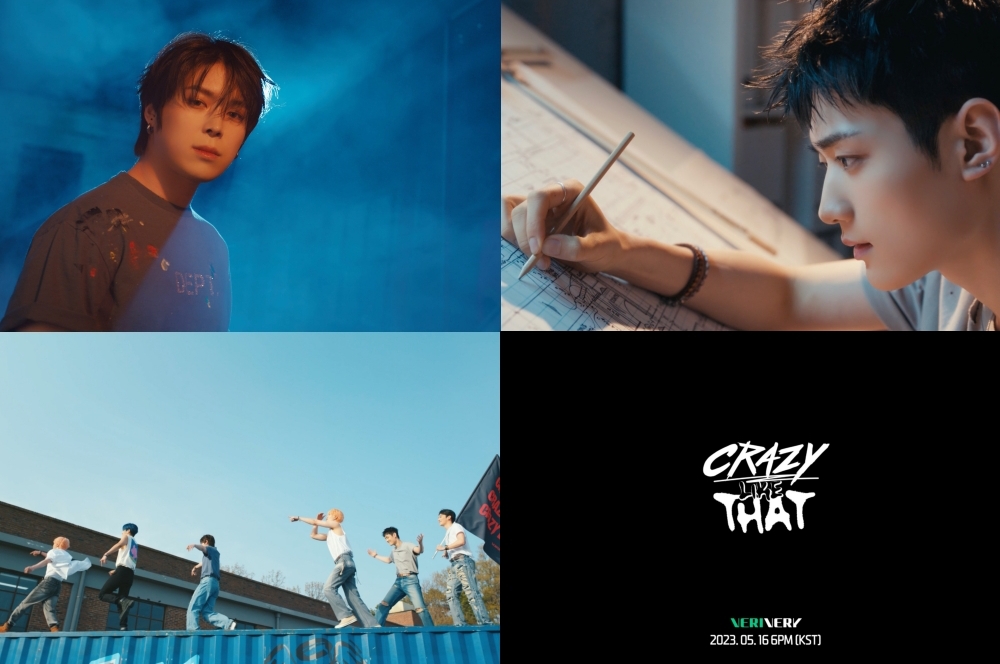베리베리 신곡 ‘Crazy Like That’ MV 티저 캡처&#44; 젤리피쉬엔터테인먼트