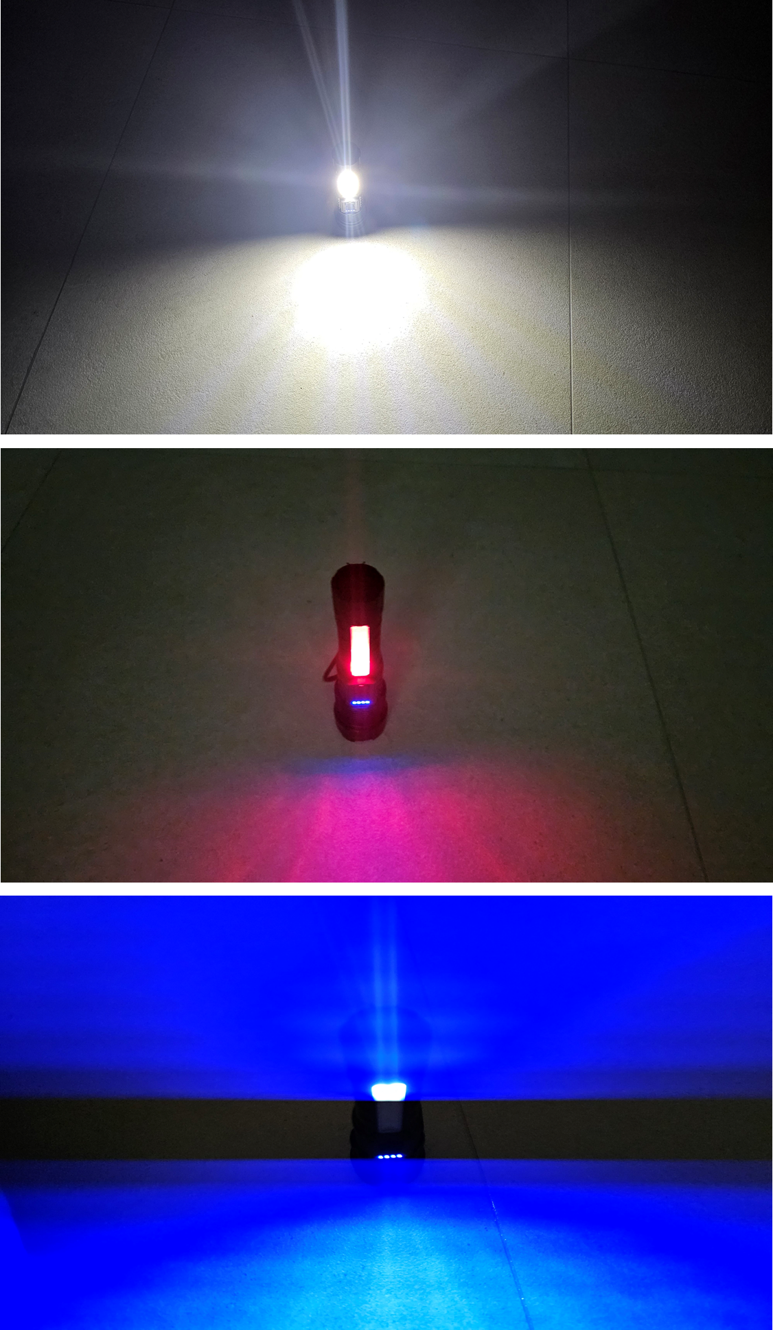 TEMU손전등 성능1