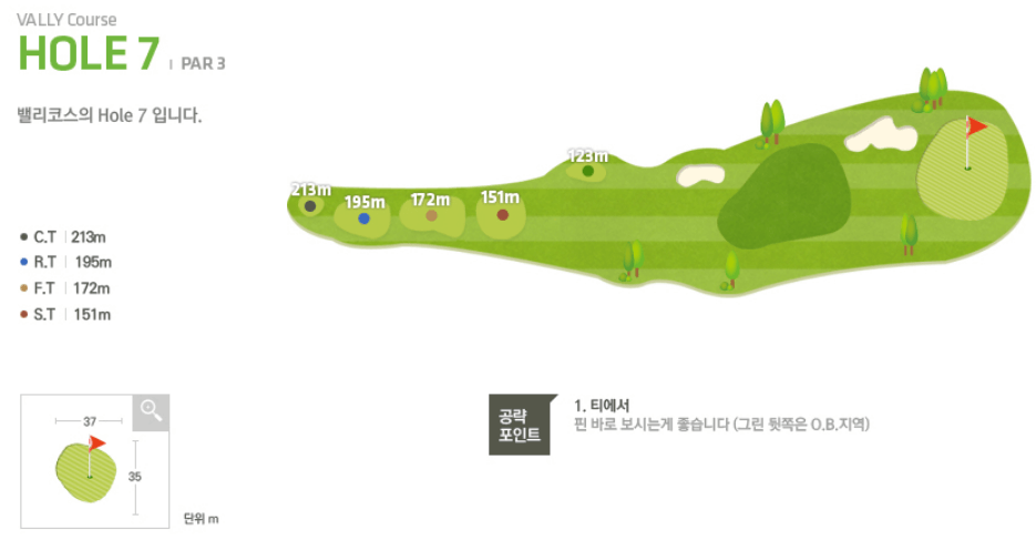 썬힐 골프클럽 밸리코스 7
