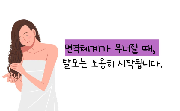 원형탈모 원인