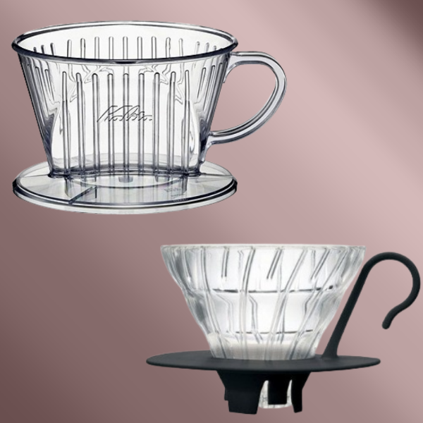 드리퍼 선택 가이드: 드리퍼 구조, 드리퍼 소재와 형태 및 브랜드에 따른 차이_칼리타_하리오 V60