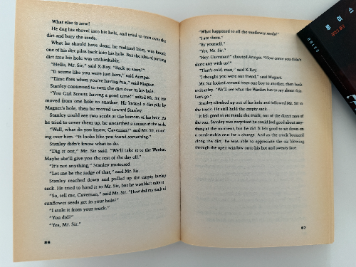 Louis Sachar의 Holes의 일부