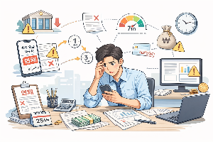 통신비 연체 한 번이 금융 이력에 남는 구조, 생각보다 오래 영향을 줍니다