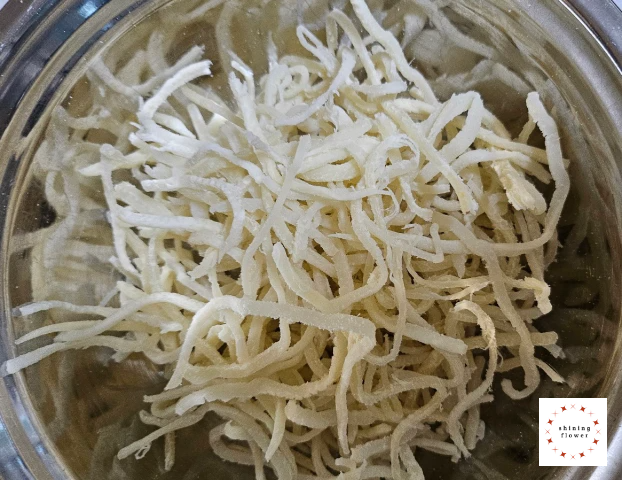 진미채볶음-진미채 자르기