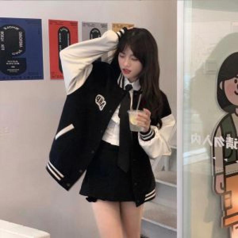 봄 캐주얼 여성 야구 점퍼 JY08