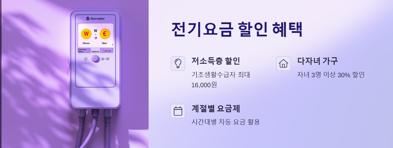 전기요금 할인 혜택