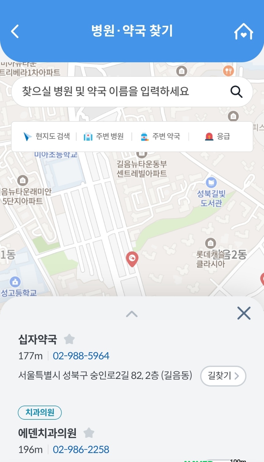 건강e음 비급여 진료비 정보