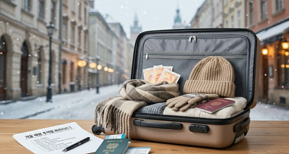 한겨울 해외여행 준비물 완벽 가이드: 방한용품&middot;건강관리&middot;수하물 꿀팁까지(초보자 체크리스트)