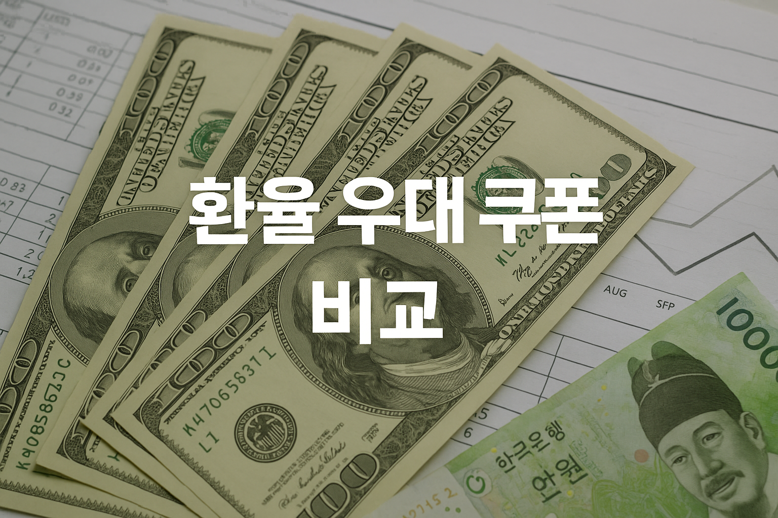 환율 우대 쿠폰 어디서?