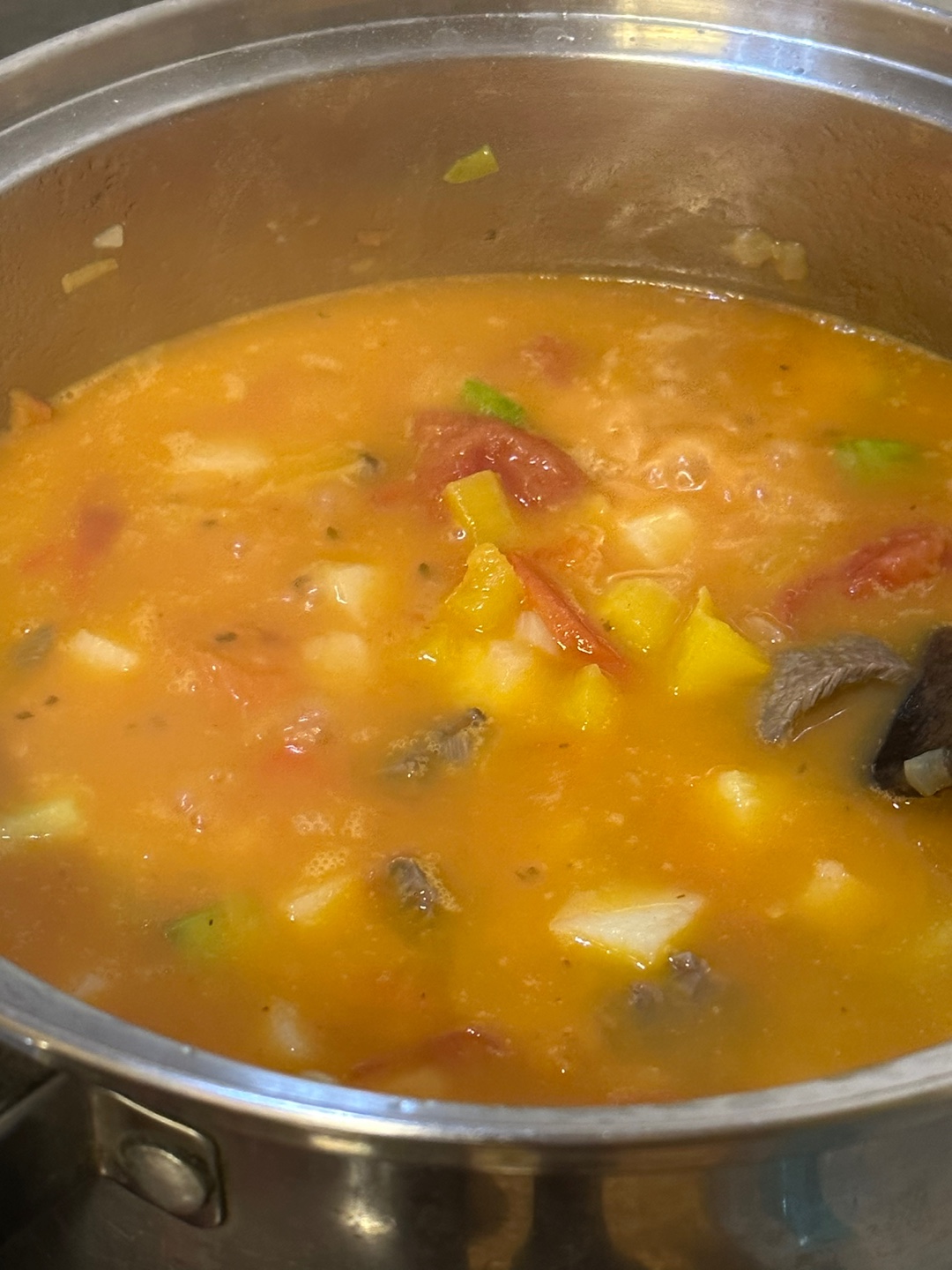 물넣고끓이기-수프