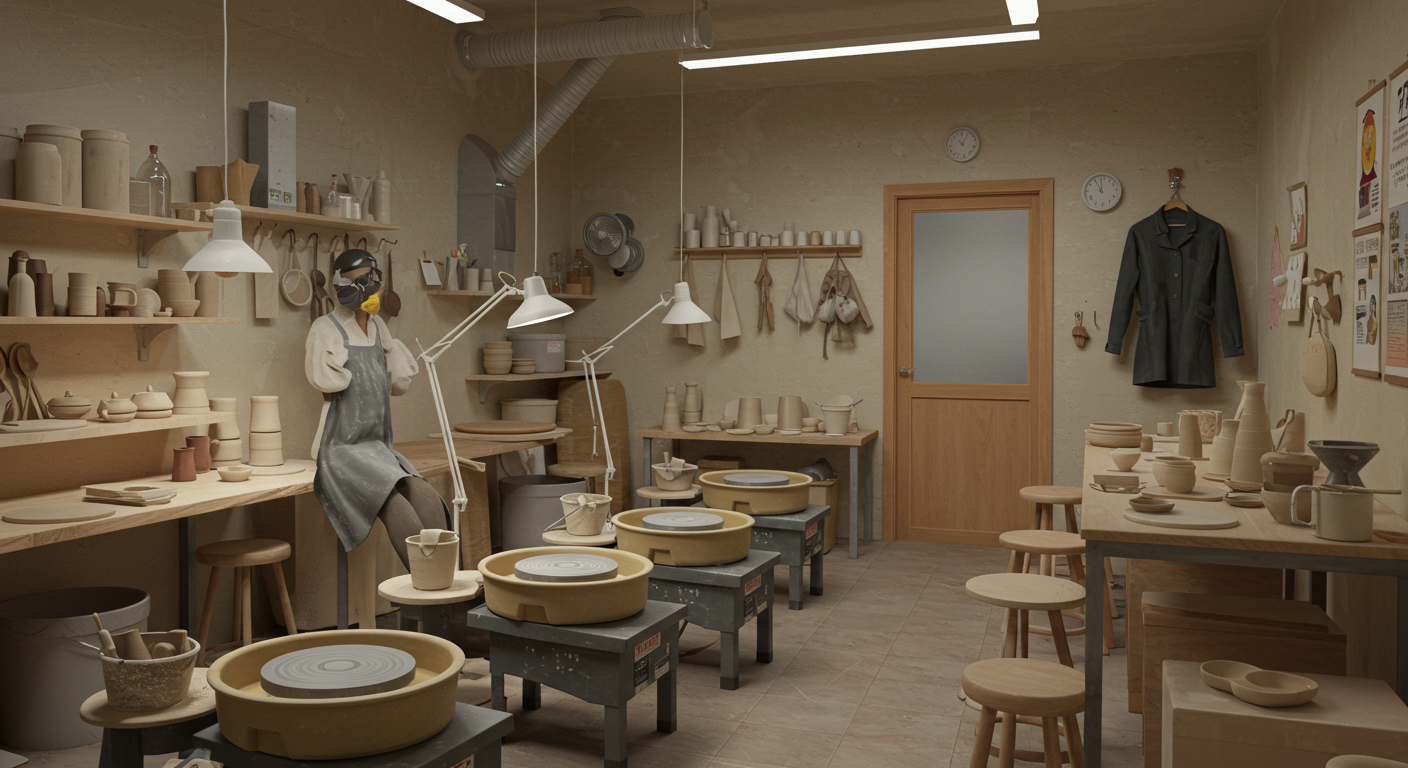 비누공방, 도예공방