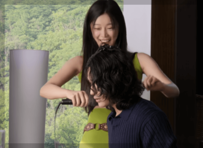 이지안 초록색 의상