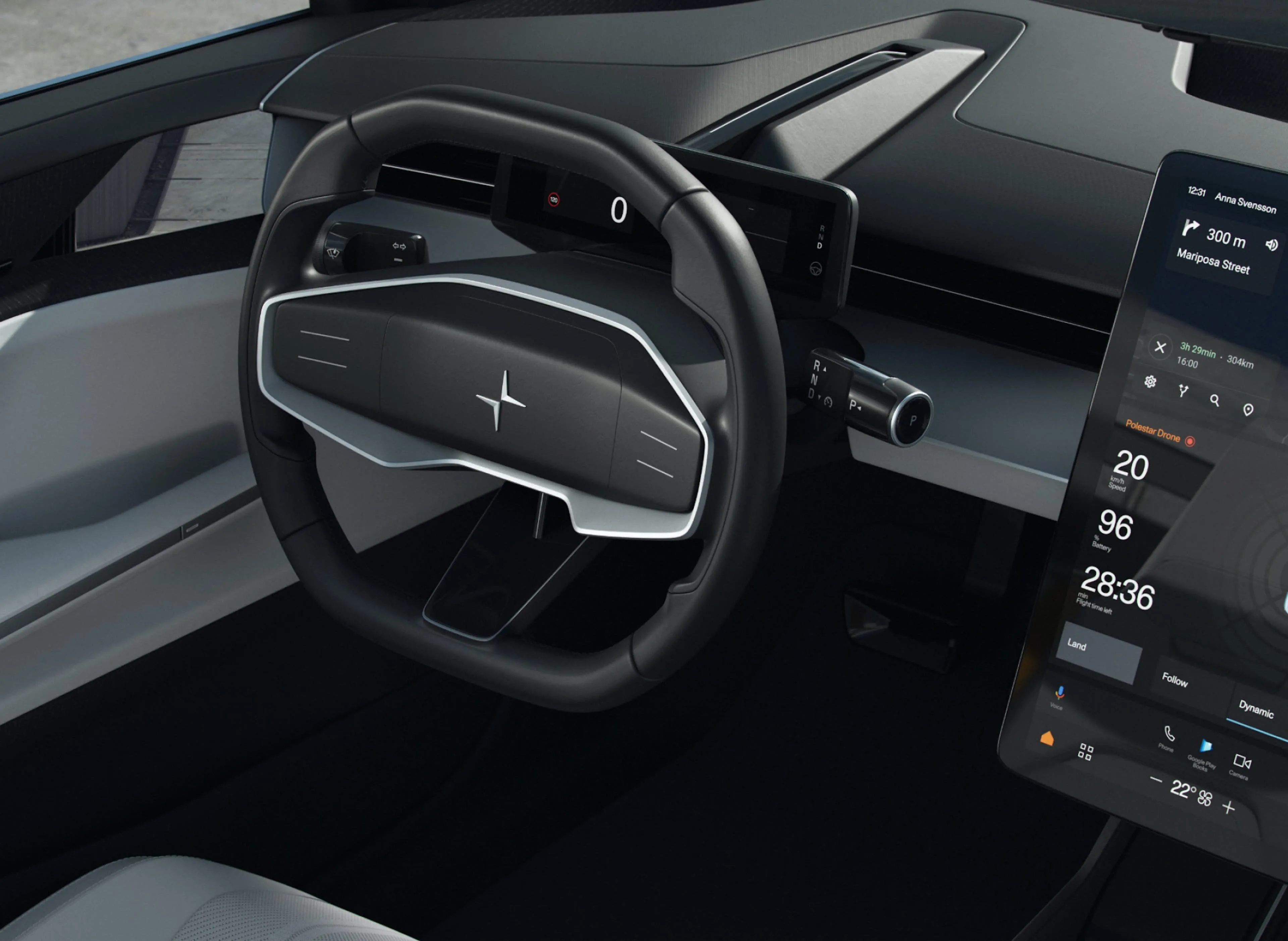 폴스타 o2 콘셉트 핸들