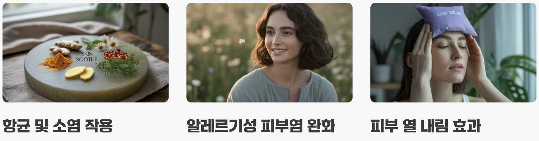 가려움을 잠재우는 피부 지킴이