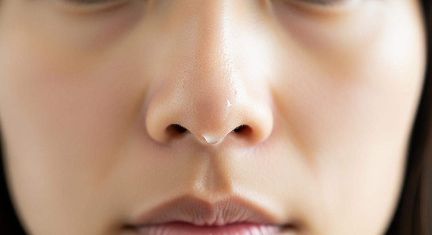 냉방병 콧물 색