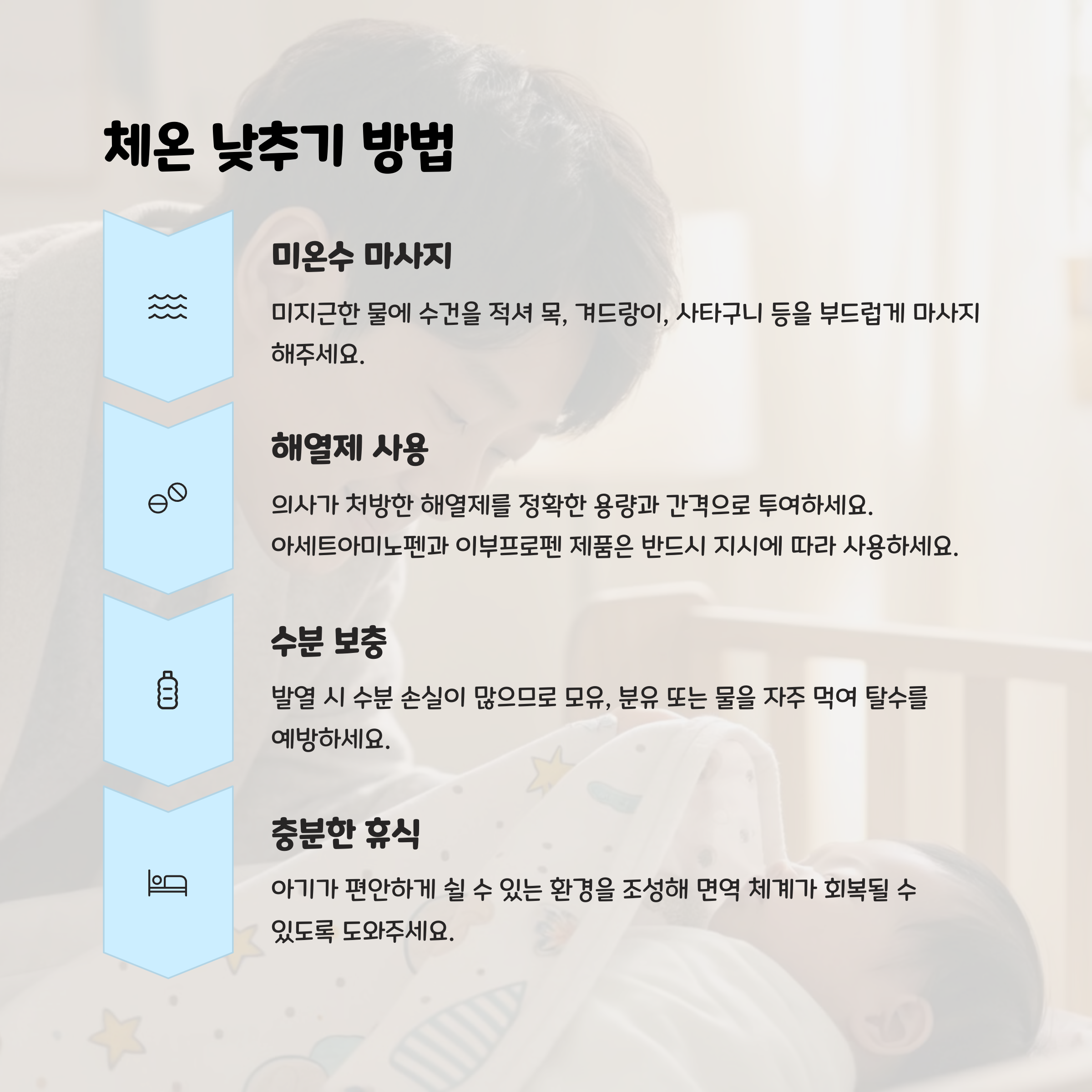 체온 낮추기 방법