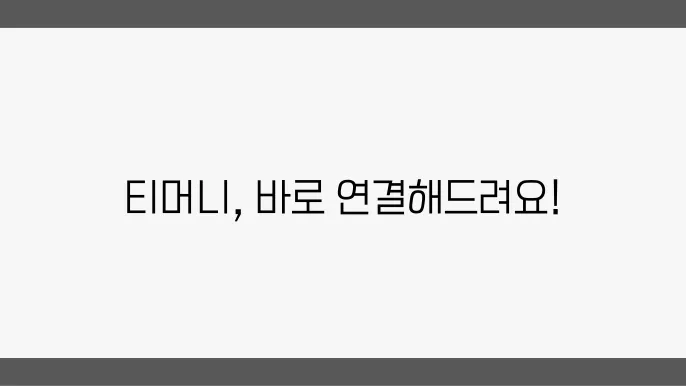 티머니 택시 고객센터 연결 방법 (+티머니 문의, 고객센터 안내)