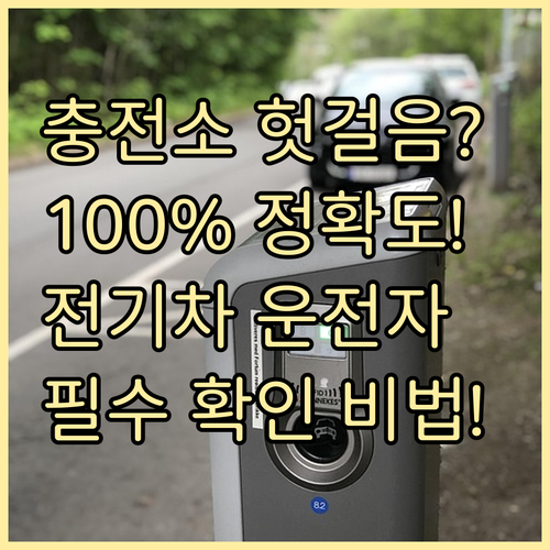 헛걸음 방지: 전기차 충전소 실시간 ..