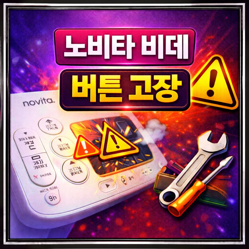 노비타 비데 버튼 고장