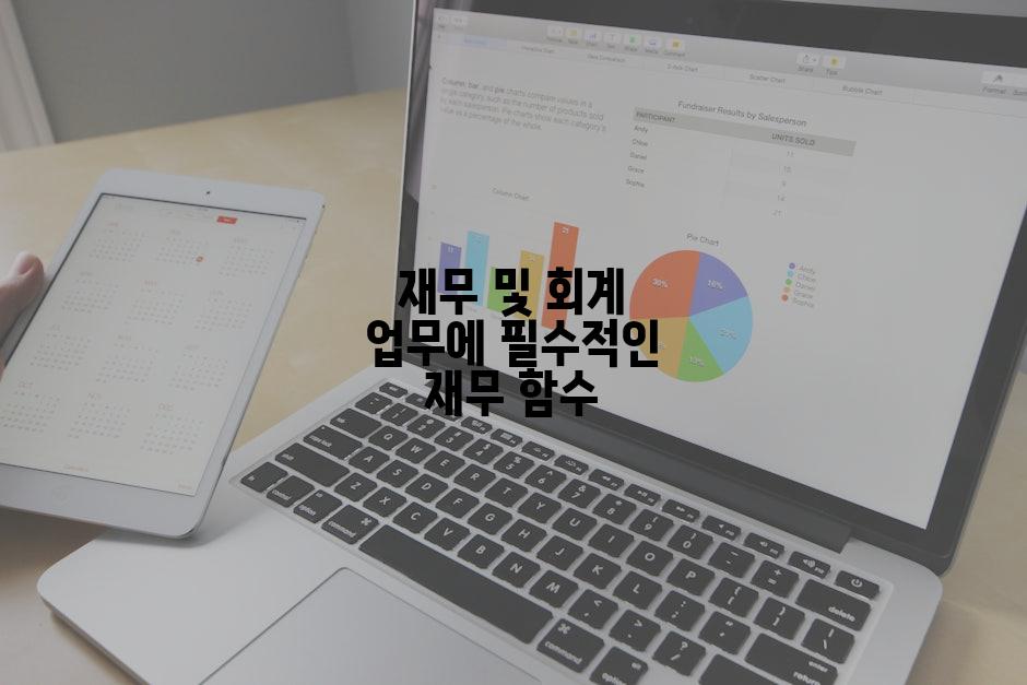 재무 및 회계 업무에 필수적인 재무 함수