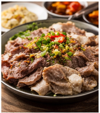 홍성 추어어죽&amp;#44; 소머리수육 광천원조어죽