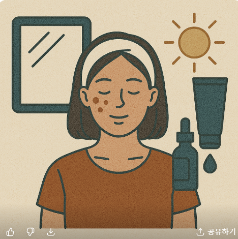 집에서 기미 없애는 방법 총정리|피부톤 맑아지는 홈케어 루틴 관련 사진