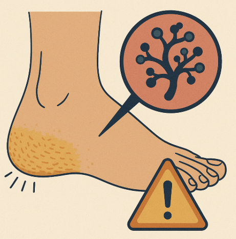 발뒤꿈치 굳은살, 알고보니 무좀? 증상 구분과 관리법 총정리 관련 사진