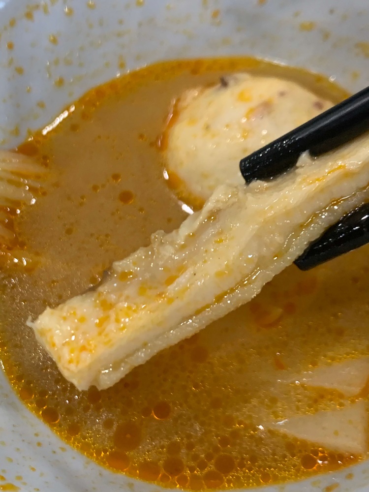 천엽이 들어간 마라탕