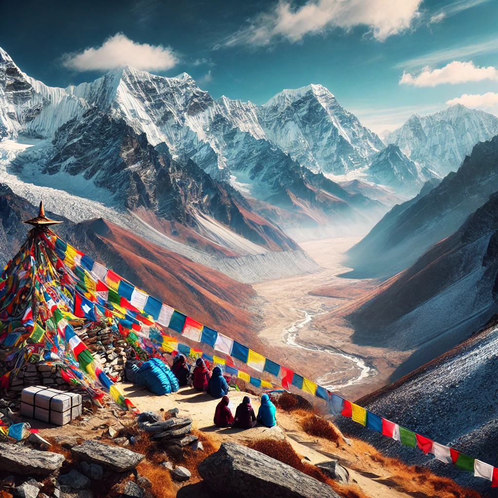 네팔 트레킹 코스 히말라야