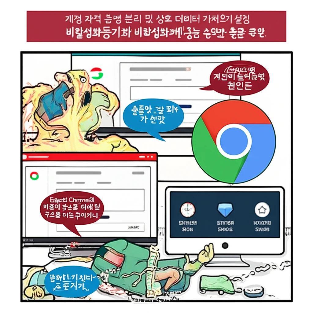 하나의 계정으로 Edge Chrome..