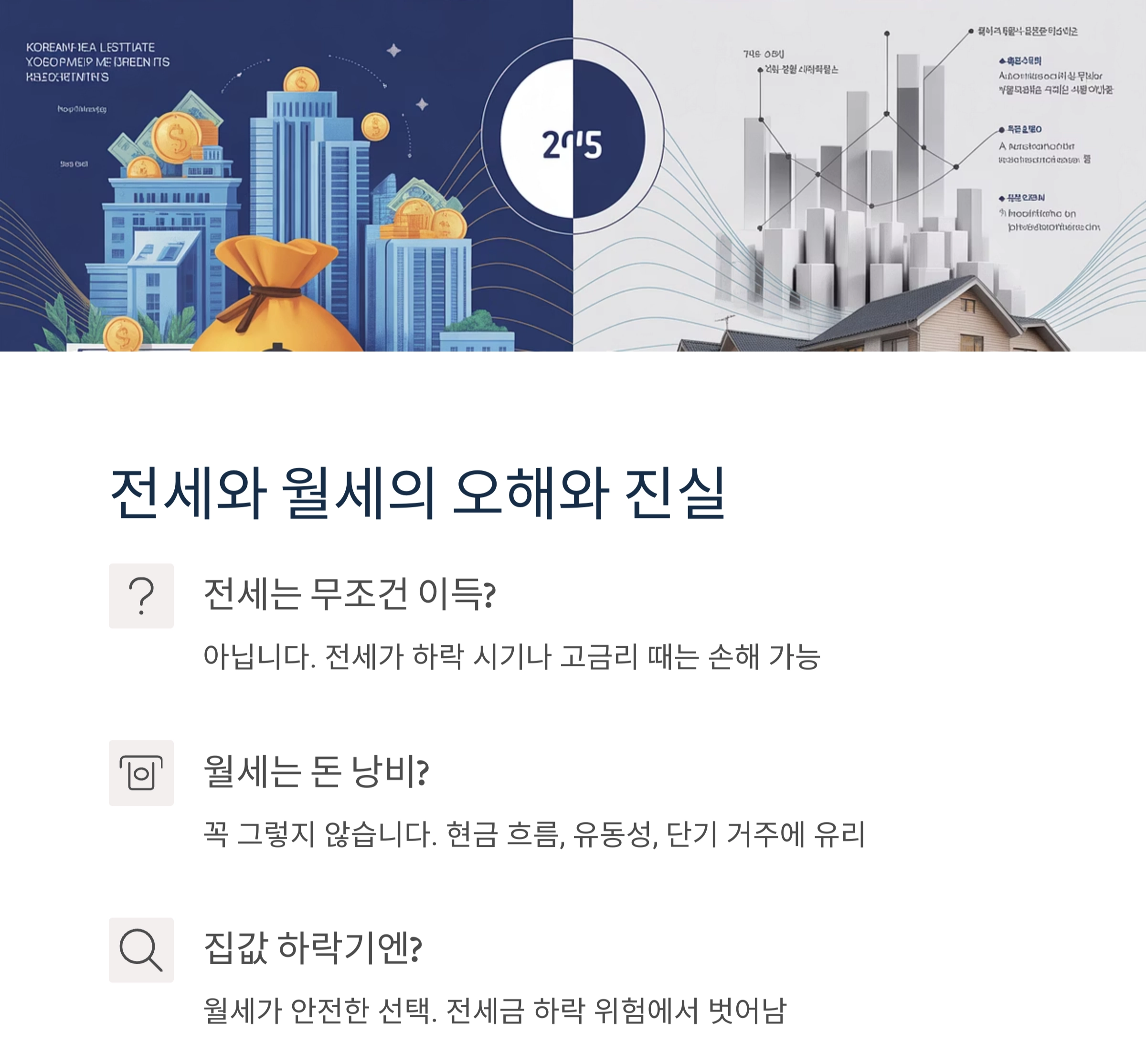 2025년 전세와 월세, 어떤 선택이 더 유리할까?