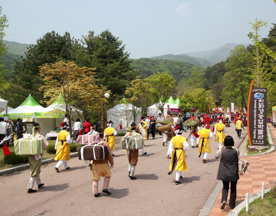 용문산 산나물 축제