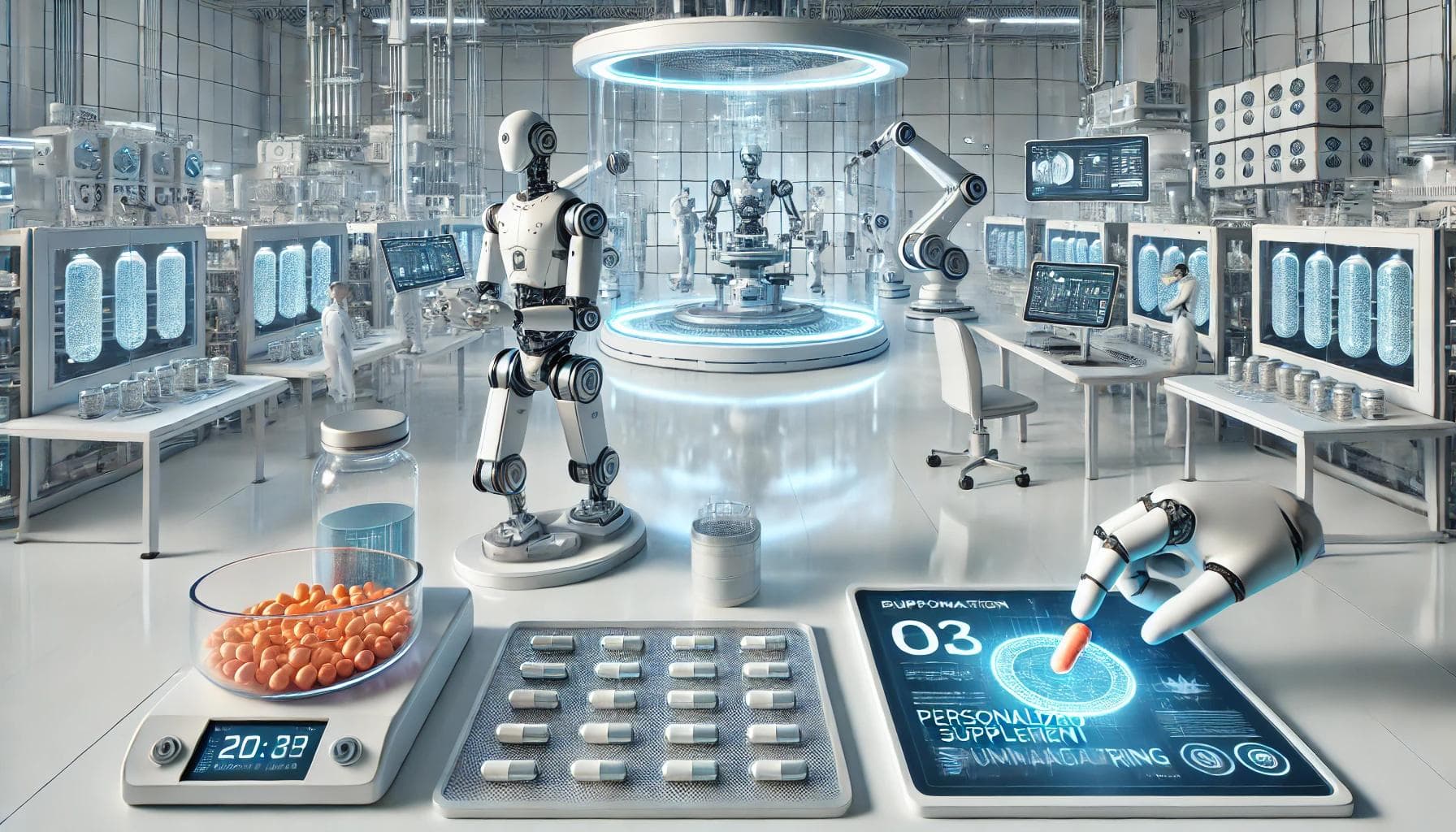 개인 맞춤형 영양제 제조 기술과 생산 과정