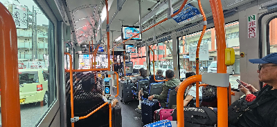 후쿠오카 > 하카타역 버스 400엔