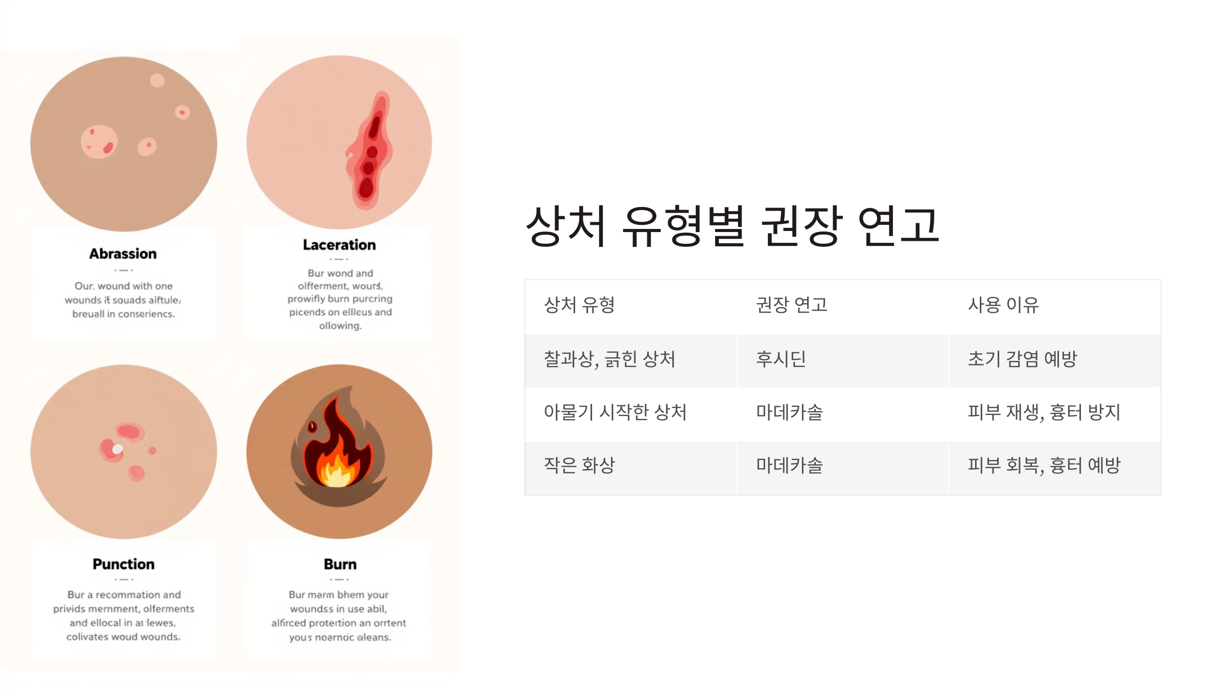 마데카솔 후시딘 차이 효능 효과 가격