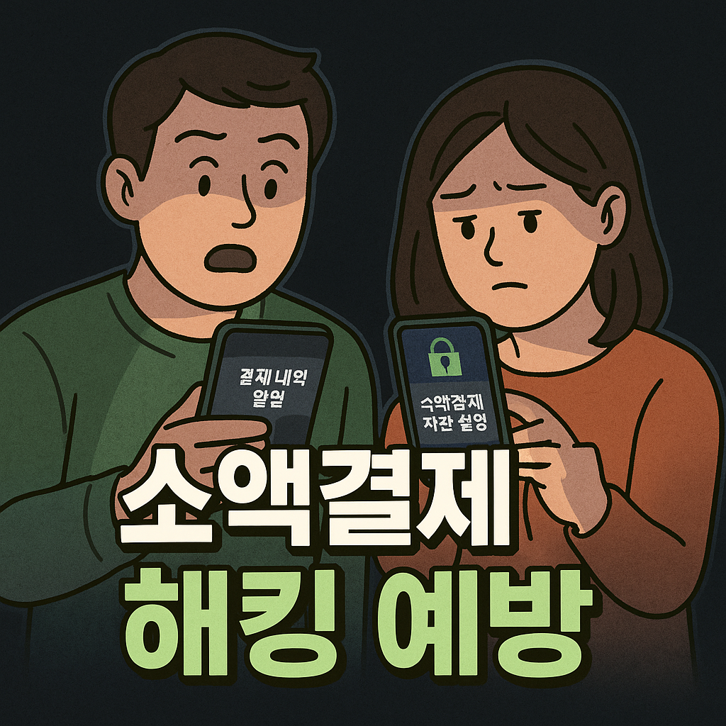 소액결제 해킹 예방