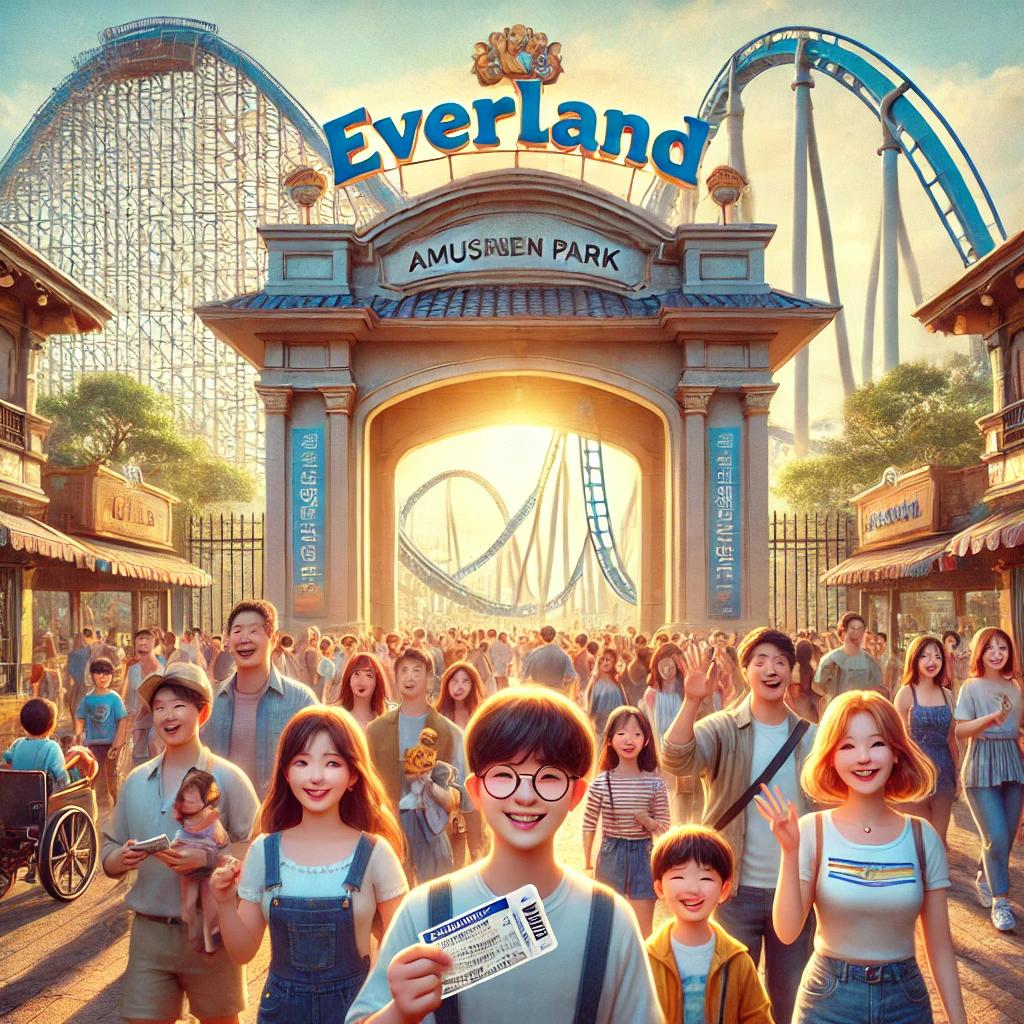 에버랜드 c구간 티켓