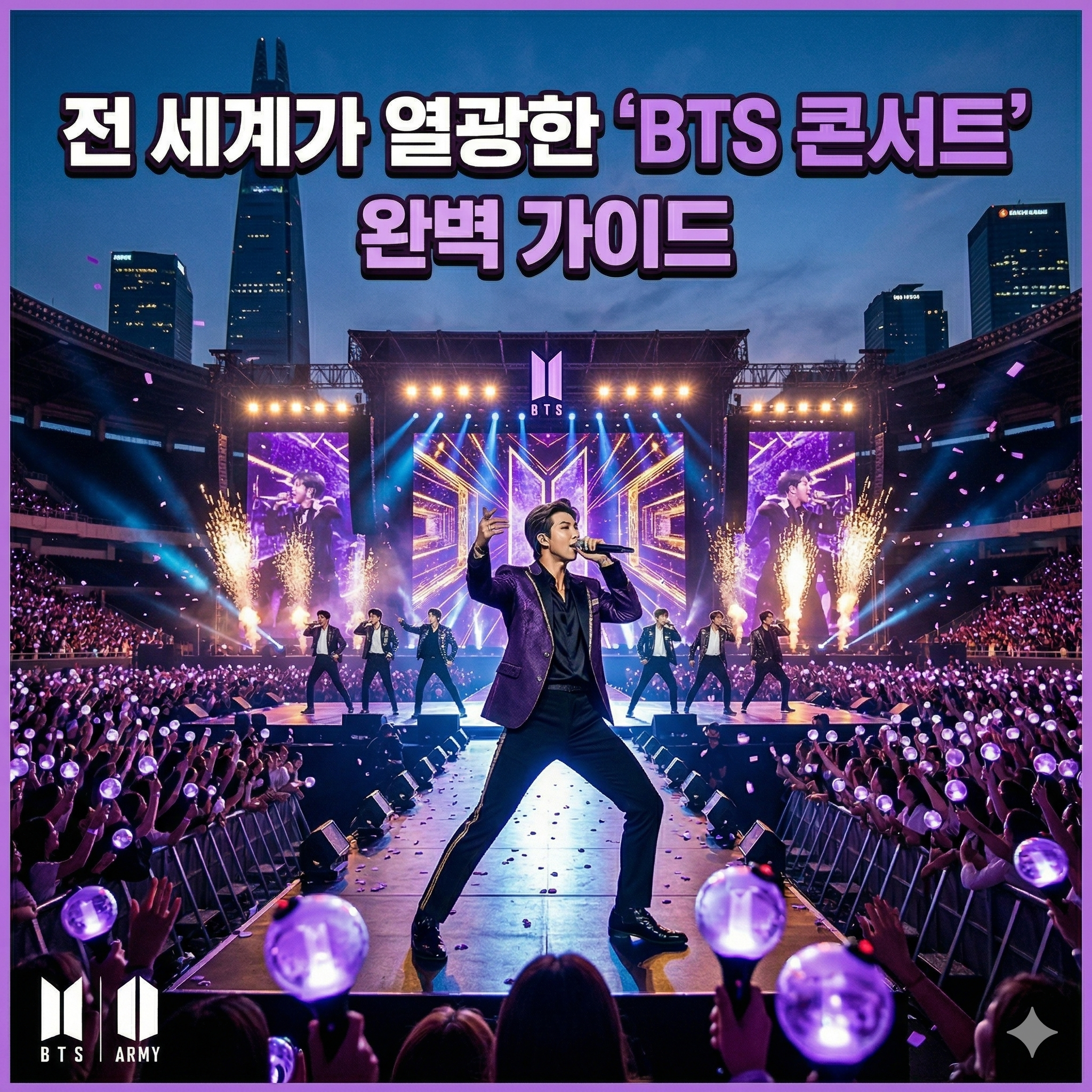전 세계가 기다려온 BTS 콘서트 완벽 가이드