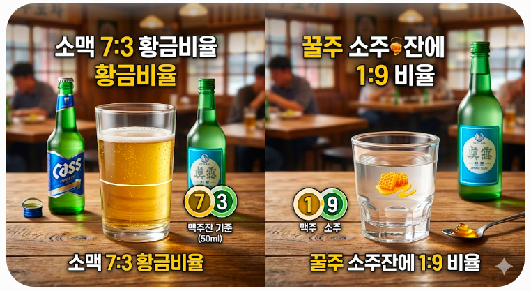 꿀주 비율