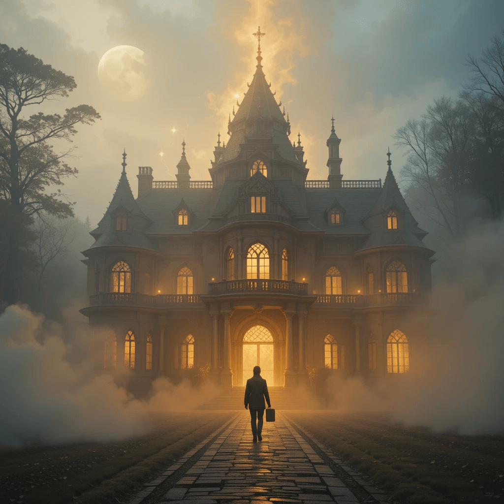 부동산 매매운이 좋아지는 예지몽으로 큰집으로 이사하는 꿈의 참고이미지입니다.