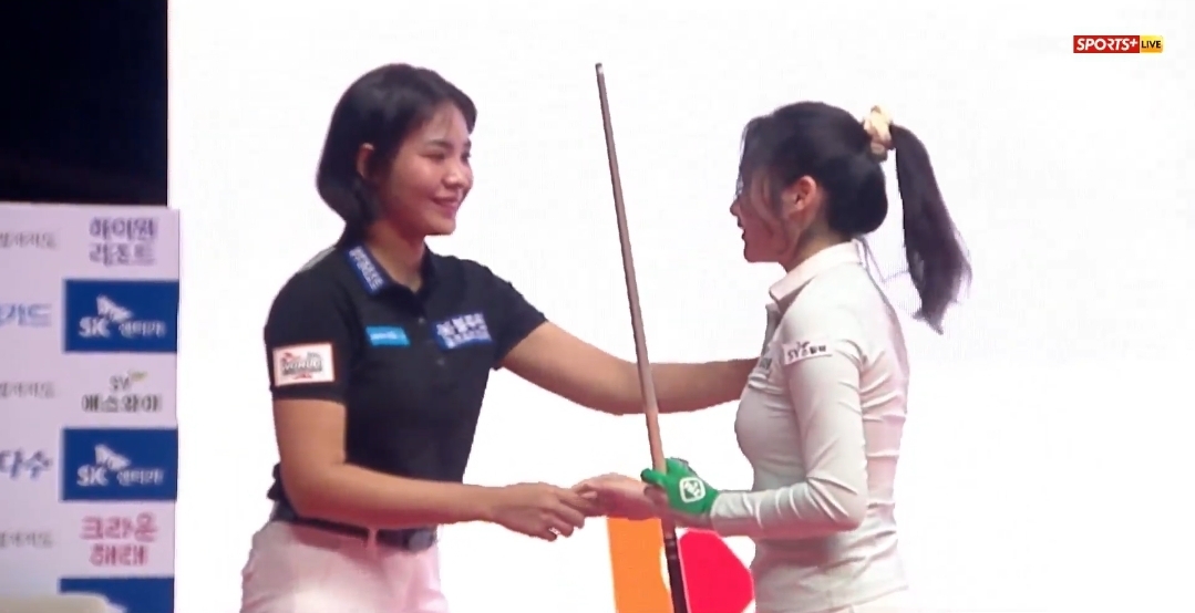 한지은 LPBA 월드챔피언십 최초 퍼펙트큐 달성의 순간 5