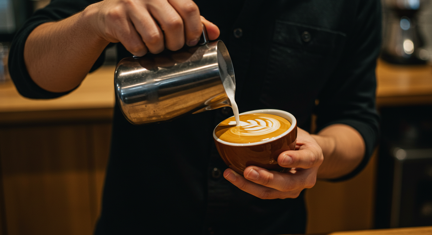 Ristr8to 바리스타와 라떼 아트