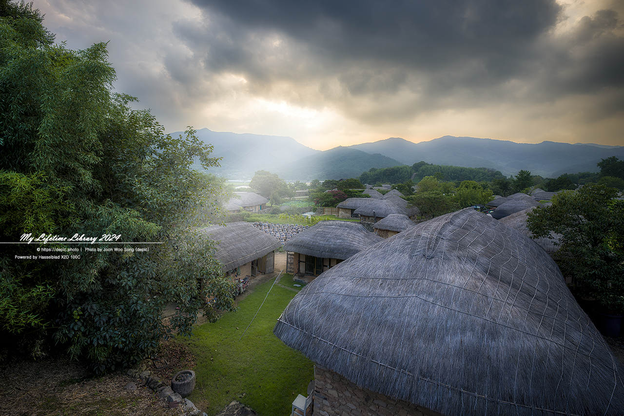 순천 낙안읍성 초가