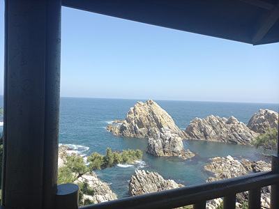 기암괴석 사진