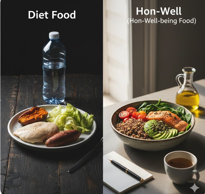 다이어트식 vs 혼웰식