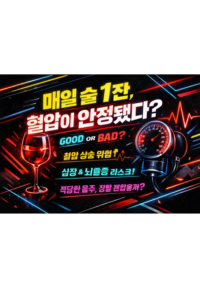 1.“하루 한 잔은 괜찮다?”