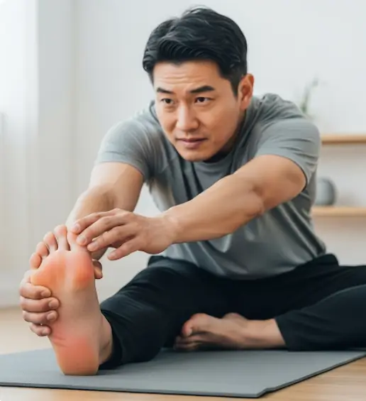 발뒤꿈치가 아픈이유