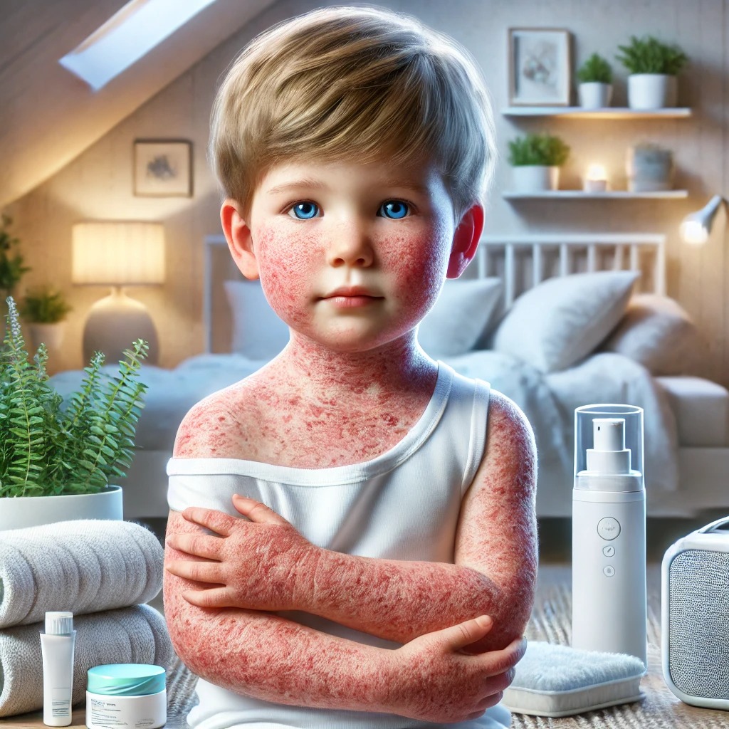 유아 아토피 피부염