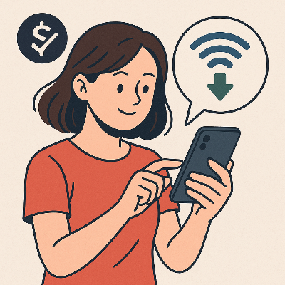 데이터 절약 사진