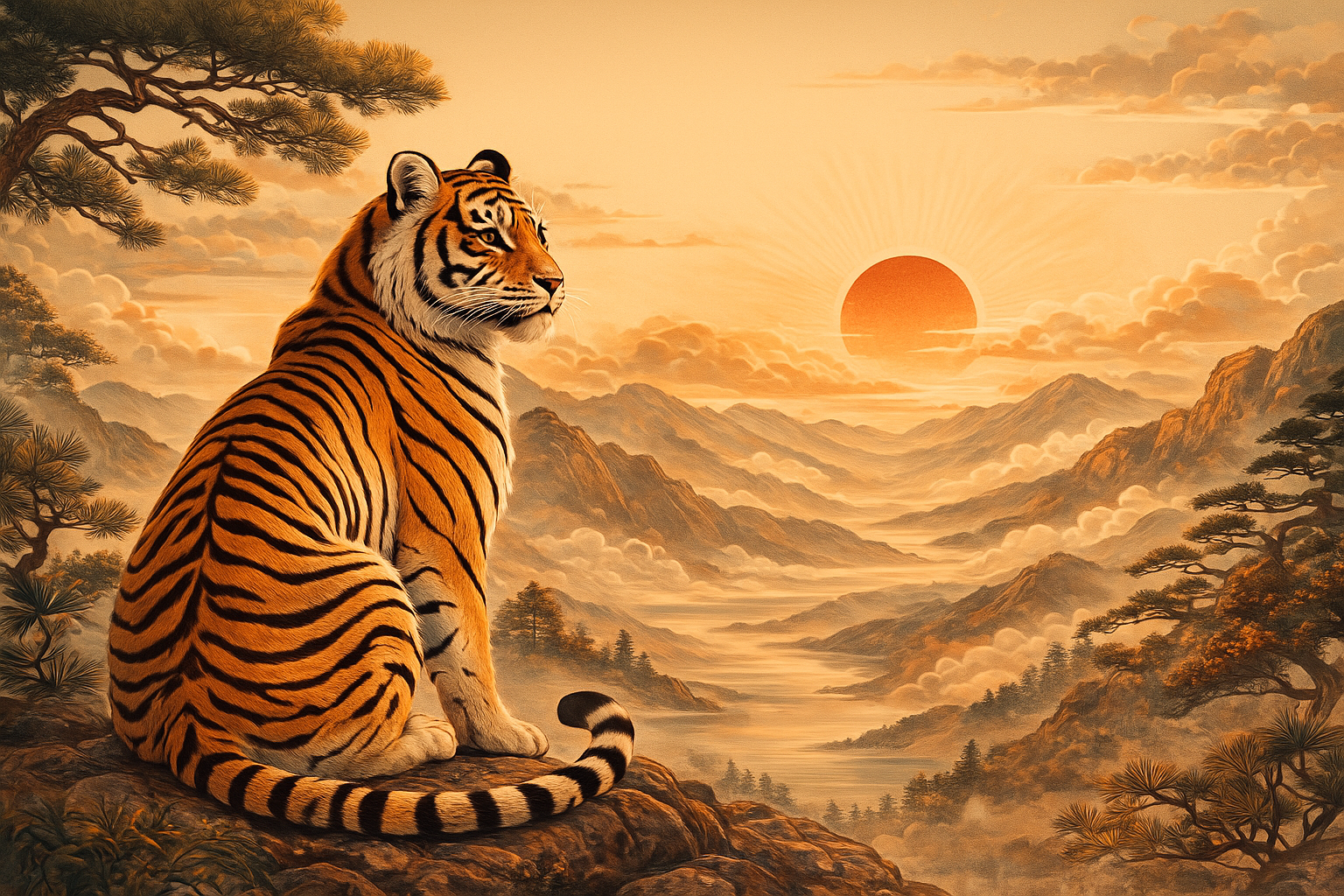 호랑이 띠 운세 - 사진